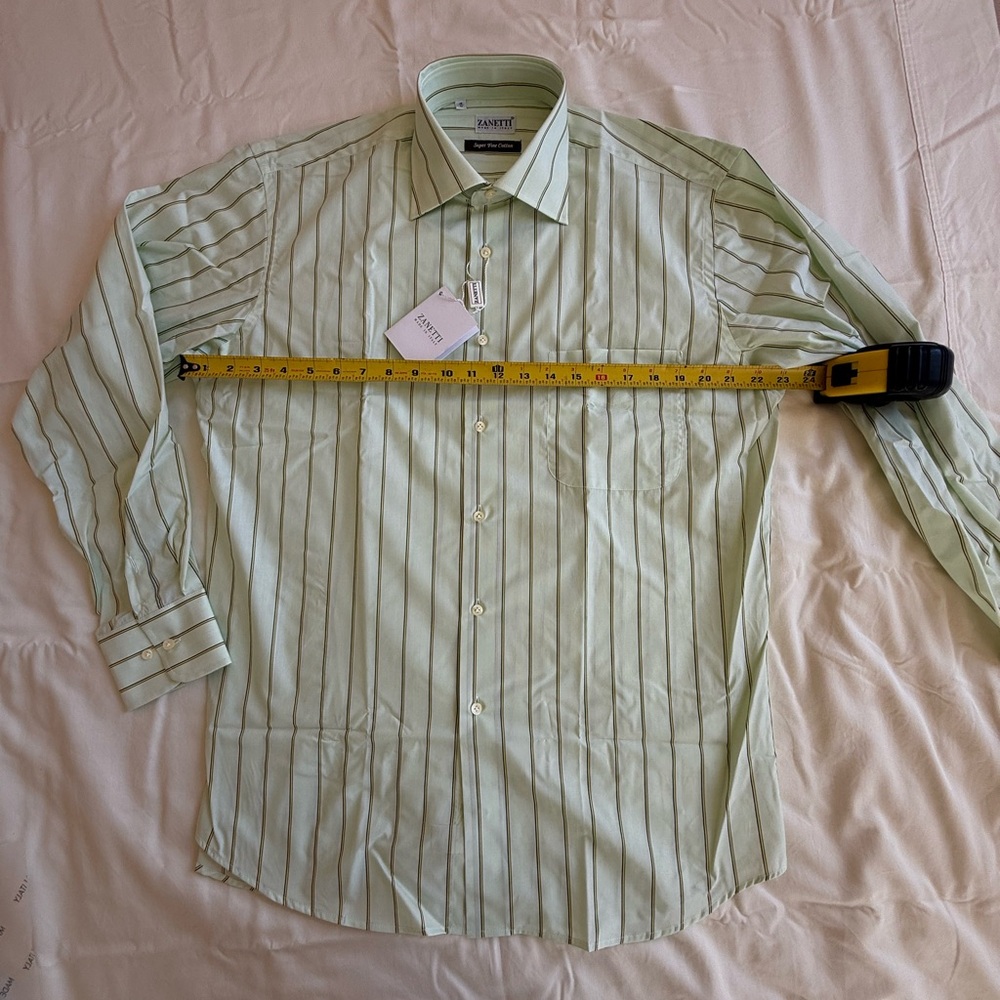 ZANETTI ITALY,👔 Men's Shirt - Picture 5 of 8